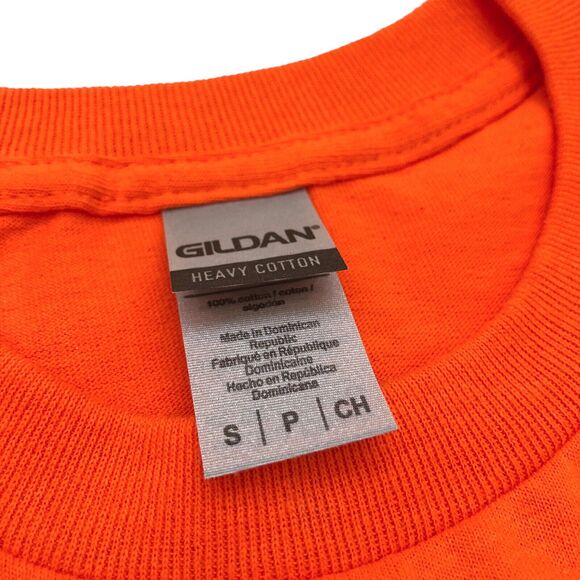 NEW Dodge Ram Guts and Glory T Shirt Womens Small Built to Serve Ram Orange - Picture 4 of 4